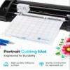 Silhouette Portrait Light Hold Cutting Mat for Scrapbooking 8" x 12" view 2