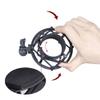 Koolertron Microphone Shock Mount,Mic Clip Holder,Universal 50MM Anti-Vibration Mic Holder for 48MM-54mm Diameter Studio Condenser Mic (Black) view 4