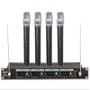 GTDaudio Wireless Microphone System with 4 Hand held mics, Long Distance up to 300 feet, Fixed Frequency, 380H view 1