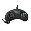 Hyperkin GN6 Premium Wired Controller Compatible with Sega Genesis 6-Button Design, 8-Way D-Pad, 6-Foot Cable view 2
