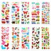 SAVITA 3D Stickers for Kids & Toddlers 500+ Puffy Stickers Variety Pack for Scrapbooking Bullet Journal Including Animal, Numbers, Fruits, Fish, Dinosaurs, Cars and More view 2
