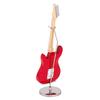 Broadway Gifts Co. Red Electric Guitar with Case and Stand Replica Miniature Figurine 7 Inch New view 3