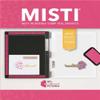 Pink Misti Stamp Tool Original Size Stamp Positioner (2020 Version); Includes Bar Magnet and Foam Pad; The Most Incredible Stamp Tool Invented view 1