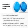 Jacquard Pearl Ex Pigment Powder 0.5 oz Sapphire Blue - Loose Mica Powder for Epoxy Resin, Watercolors, Calligraphy Ink & Clay - Epoxy Pigment Powder - Epoxy Resin Color view 2