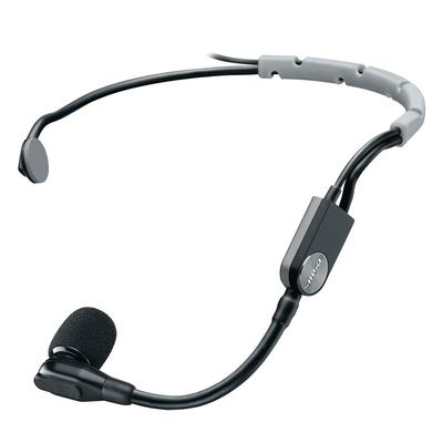 Shure SM35 Performance Headset Condenser Microphone for Hands-Free Audio, TQG Connector for use with Wireless Systems - Bodypack Transmitter Sold Separately (SM35-TQG)