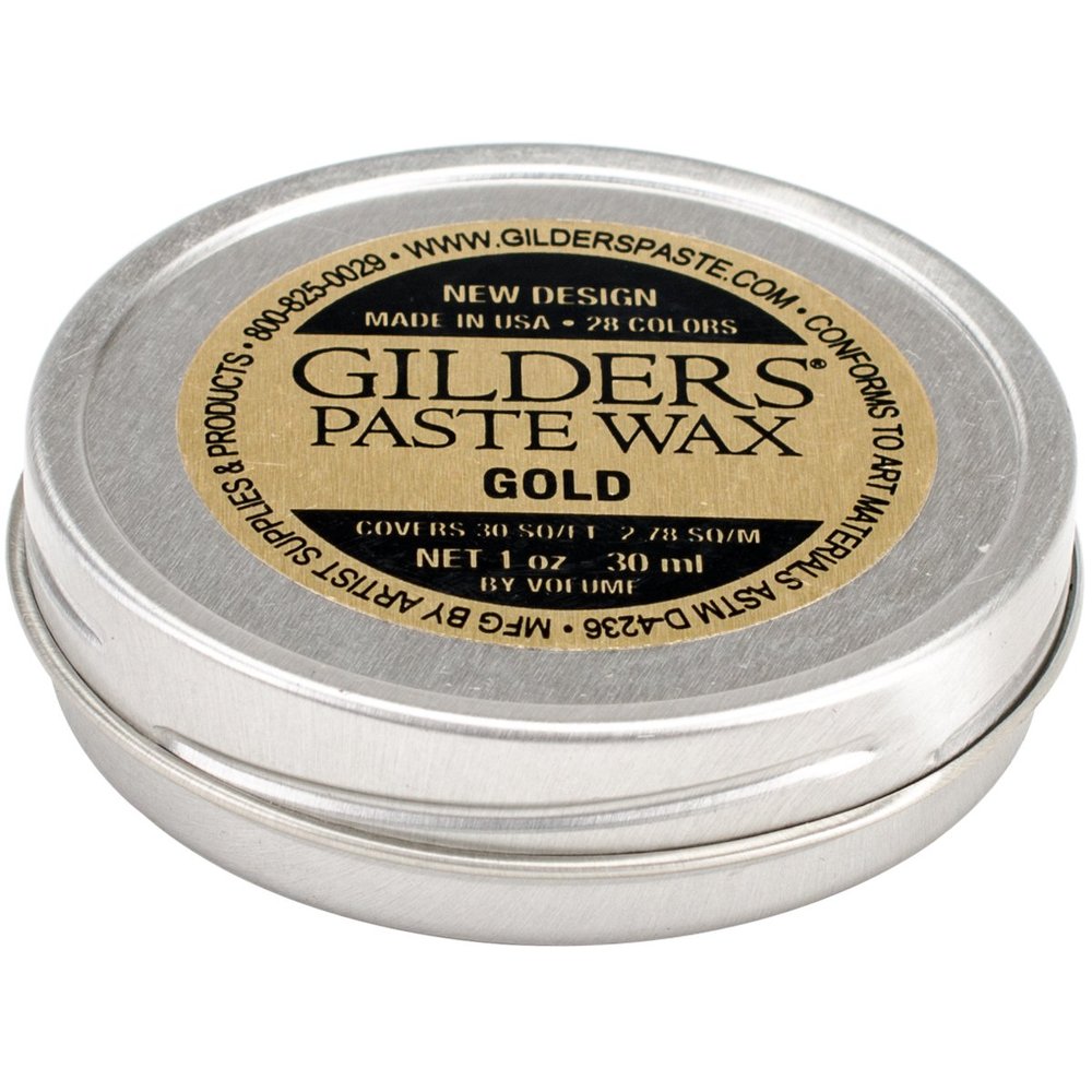 Baroque Art Gilders Paste 1oz, Gold