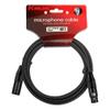 Kirlin Cable MPC-270-25/BK - 25 feet - XLR Male to XLR Female Microphone Cable Black PVC Jacket view 2