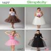 Simplicity 1427 Women's Tulle Skirt Sewing Pattern, Sizes 4-12 view 1