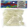 Rainbow Loom Official White Rubber Bands Refill 600 Count + 24 C-Clips view 1