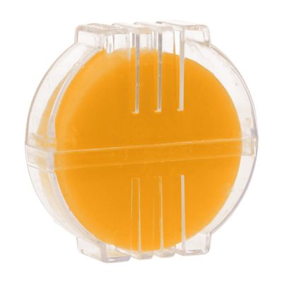 The Beadsmith Wax Blister Pack 100% Beeswax Thread Conditioning Wax with Slots for Easy Coating, Strengthens Strings & Reduces Tangling and Knotting, 0.45 Ounces