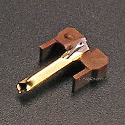 TacParts Phonograph Needle for Shure M75HE N75 N75EC N75ED M75EJ M75ECS M81ECS, 3.5mm Male to Female, Diamond Tip, 1 Count, Indoor Use, Vinyl Record Playback