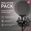 sE Electronics Isolation Pack with Integrated Metal Microphone Pop Filter & Microphone Shock Mount - Compatible with sE X1 Series or sE2200 Series Mics view 2