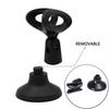 AKOAK Adjustable Portable Desktop Table Microphone Mic Stand Holder with Mic Clip for Computer Conference Studios Microphone,Podcasts, Online Chat, Lectures, and More view 4