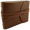 Rustic Genuine Leather Photo Album with Gift Box - Scrapbook Style Pages - Holds 100 4x6 or 5x7 Photos - Photo Book 6x8" view 1