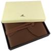 Rustic Genuine Leather Photo Album with Gift Box - Scrapbook Style Pages - Holds 100 4x6 or 5x7 Photos - Photo Book 6x8" view 2