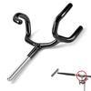 ATian Microphone Metal Boom Pole Holder Audio Boom Cradle Mount Stand view 1