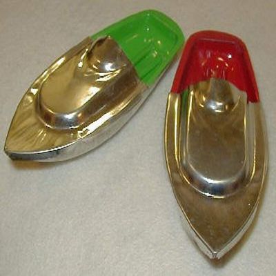 Krishna Krpa Set Of 2 Fun Steam Powered Tin Toy Boat Nav Pop Put Putt Candle Powered Fuel Flame With Free Dropper And Extra Candle