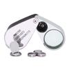 Beileshi Jewelers Loupe 30x,with 2 LED Light,Loupe Magnifier Metal Construction and Optical Glass with a Carrying Case view 3