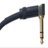 Audio2000'S E26112P2 Two-Pack 12-Feet Gold-Plated 1/4-Inch TRS Right Angle to Gold-Plated 1/4-Inch TRS Straight Audio/Patch/Stage/Recoding Cables (Total Two 12-Feet Cables) view 4