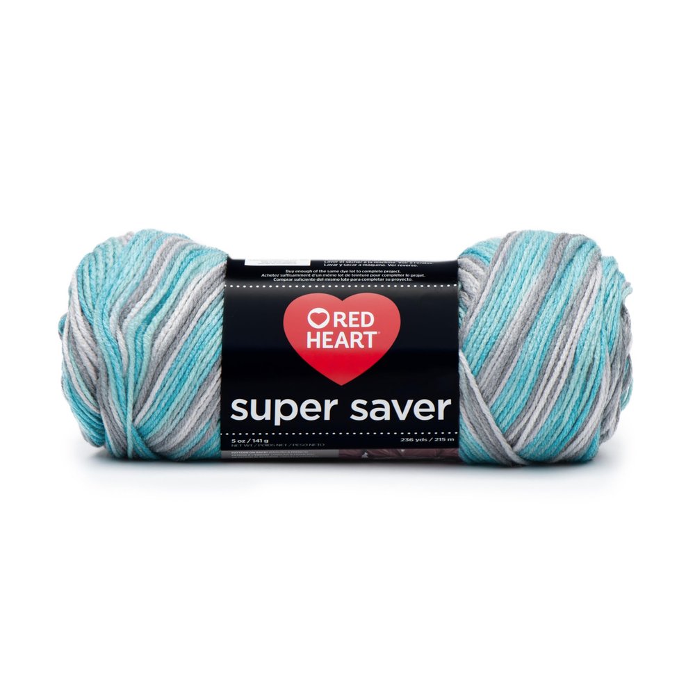 RED Heart 385957 Super Saver Yarn, Icelandic