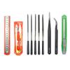 BXQINLENX Professional 25 PCS Model Tools Kit Modeler Basic Tools Craft Set Hobby Building Tools Kit for Gundam Car Model Building Repairing and Fixing (E) view 3