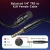 Cable Matters 6.35mm (1/4 Inch) TRS to XLR Cable - 6ft, Male to Female, XLR to 1/4 Cable view 2