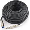 CablesOnline 100ft XLR Female to 6.35MM(1/4in) Mono TS Male Audio Microphone Cable (XR-7100B) view 1