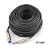 CablesOnline 100ft XLR Female to 6.35MM(1/4in) Mono TS Male Audio Microphone Cable (XR-7100B) view 2
