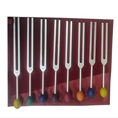 Solar Harmonic Spectrum Tuning Fork Kit with Velvet Pouch