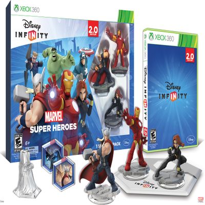 Disney INFINITY Disney Infinity: Marvel Super Heroes (2.0 Edition) Video Game Starter Pack - Xbox 360