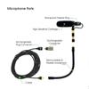 AV-JEFES PMM19B-LS-SAX Saxophone Clip-On Musical Instrument Microphone for Sennheiser Wireless Microphone and Phantom Power Input view 3