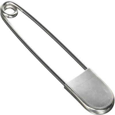 Coitak Large Safety Pins, 5 inch, 10 PCS Stainless Steel, Silver Huge Strong XL, Extra Large Laundry Pins for Blankets