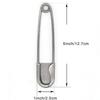 Coitak Large Safety Pins, 5 inch, 10 PCS Stainless Steel, Silver Huge Strong XL, Extra Large Laundry Pins for Blankets view 2