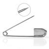 Coitak Large Safety Pins, 5 inch, 10 PCS Stainless Steel, Silver Huge Strong XL, Extra Large Laundry Pins for Blankets view 3
