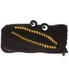 ZIPIT Grillz Pencil Case for Kids, Cute Zipper Pouch for Boys Girls and Teens, Stationery Bag for School ,Black view 1