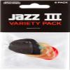 Jim Dunlop Jazz III Pick Variety Pack - 6 Pack view 1