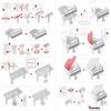 Metal Earth Grand Piano 3D Metal Model Kit Fascinations view 4