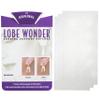 Lobe Wonder - The ORIGINAL Ear Lobe Support Patch for Pierced Ears - Eliminates the Look of Torn or Stretched Piercings - Protects Healthy Ear Lobes from Tearing - 60 Patches - Clear & Latex-Free view 1