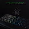Razer Ornata Chroma Gaming Keyboard: Hybrid Mechanical Key Switches - Customizable Chroma RGB Lighting - Individually Backlit Keys - Detachable Plush Wrist Rest - Programmable Macro Functionality view 4