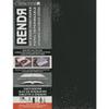 Crescent Creative Products RENDR Lay-Flat Soft Cover Sketchbook, 8.5 11-Inch, White, (12-00020) view 1