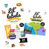 Lil' Labels Daycare Value Pack Bottle and Clothing Labels, Waterproof, Animal Friend, Highlighter view 1