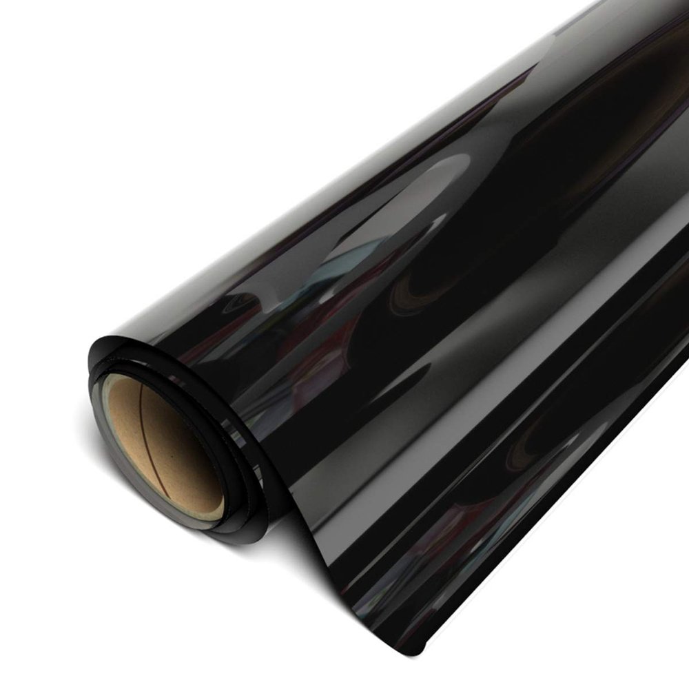 Siser EasyWeed Heat Transfer Vinyl 15" x 3ft Roll (Black) Compatible with Siser Romeo/Juliet & Other Professional or Craft Cutters - Layerable - CPSIA Certified