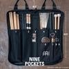 Meinl Percussion Professional Drumstick Bag Includes Floor Tom Hooks Also for Mallets, Brushes, Rods or Accessories, Horns Graphic, Standard (MSB-2) view 3