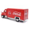 Coca-Cola 1/50 Beverage Delivery Truck With 2 Sliding doors, handcart and 2 bottle cases view 4
