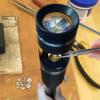 Darkfield Loupe with Flashlight LED Jewelry Magnifier Loupe, Polariscope 18mm 10x Handheld Dark Field Hastings Loupe Gemstones Gemological Testing Diamond Jeweler Tool view 3