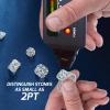 GAIN EXPRESS Diamond Tester Pen, Professional Diamond Moissanite Gemstone Tester with UV Ultraviolet Light & Thermal Sensor, Gem Checker Jewelry Tester Diamond Selector for Novice and Expert view 4