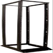 4 Post Open Network Rack - 45U - Black