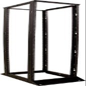 4 Post Open Network Rack - 45U - Black