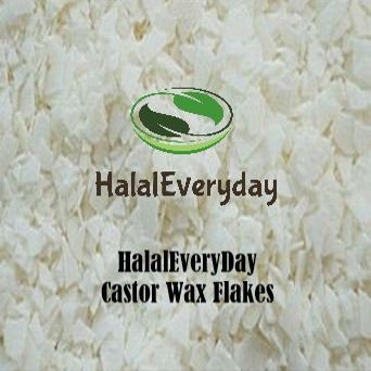 Castor Wax - Hydrogenated Castor Oil - Great Thickening Agent for lotions and Creams, Lip balms, Body Creams, Hair Care Products, Eye Makeup. 1lb/16oz