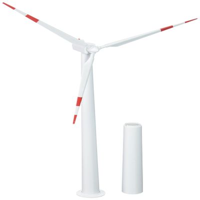 Busch 1370 Animated Wind Turbine HO Scale Model